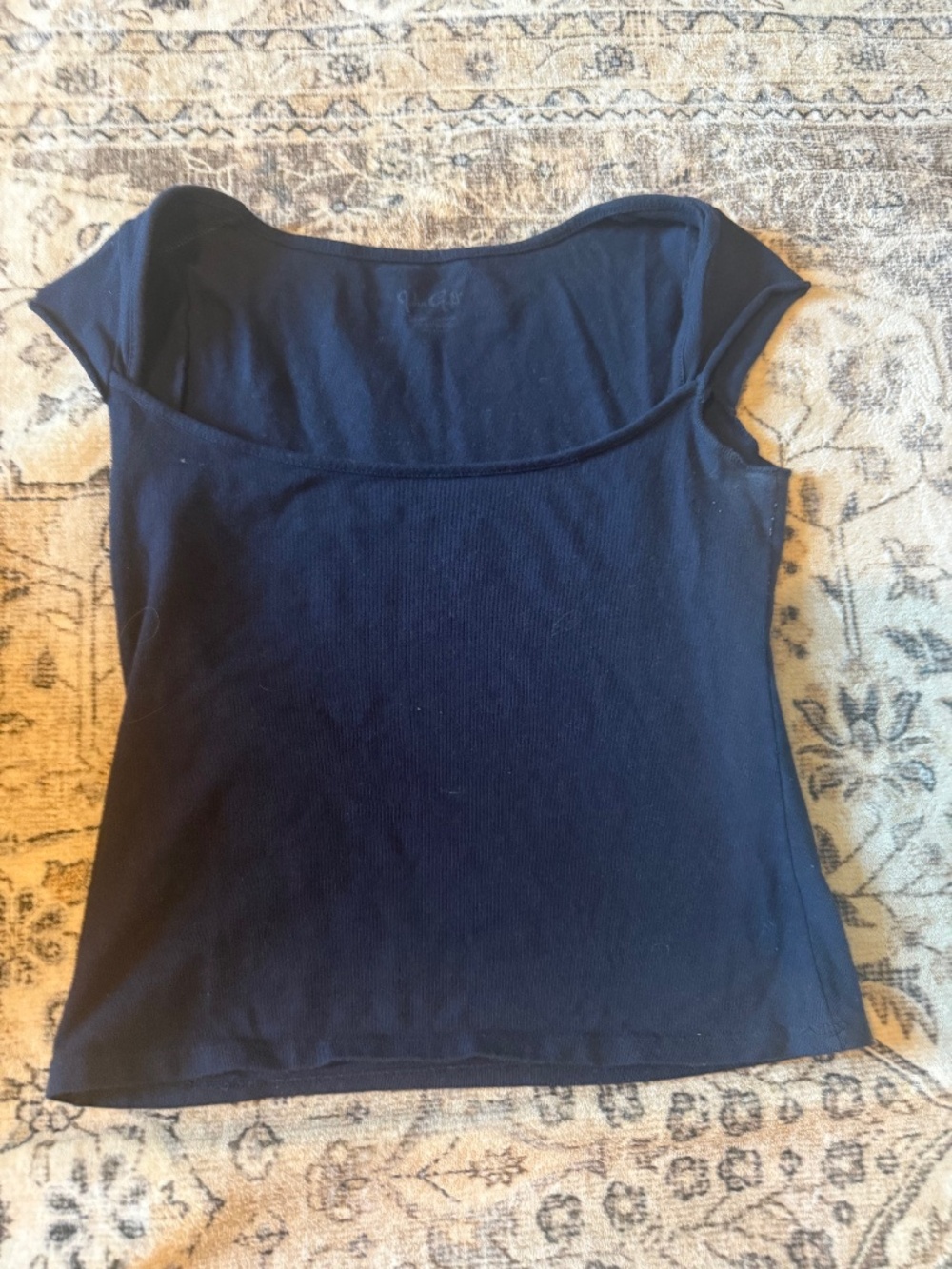 PACSUN baby cap sleeve tee in one size navy blue